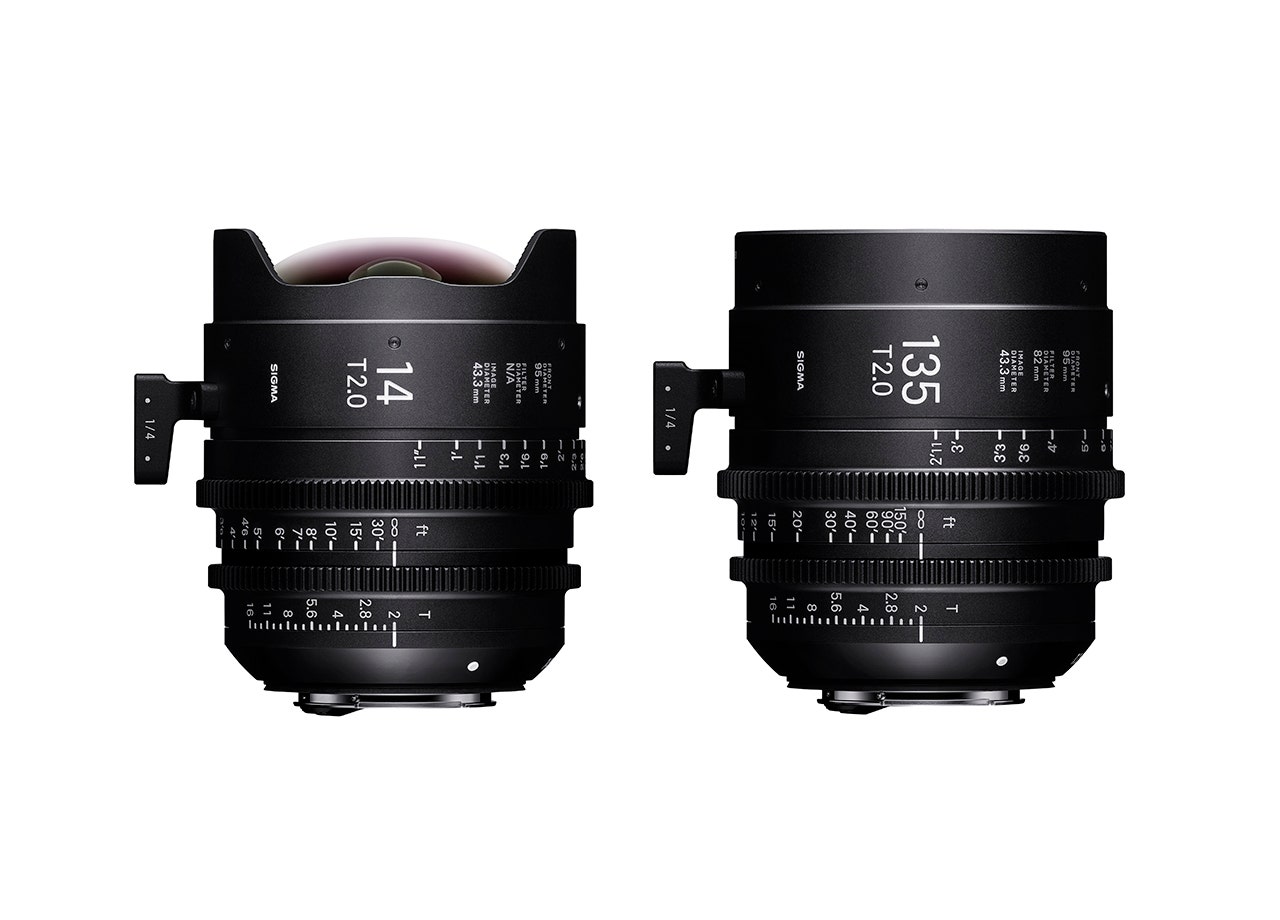 Two Prime Cine Lens Set with Case